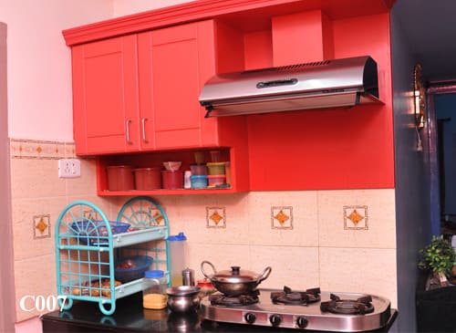 Modular kitchen DecoraAWooden Showcase Designs in Maduraitors Madurai